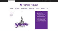 Desktop Screenshot of heraldhouse.org
